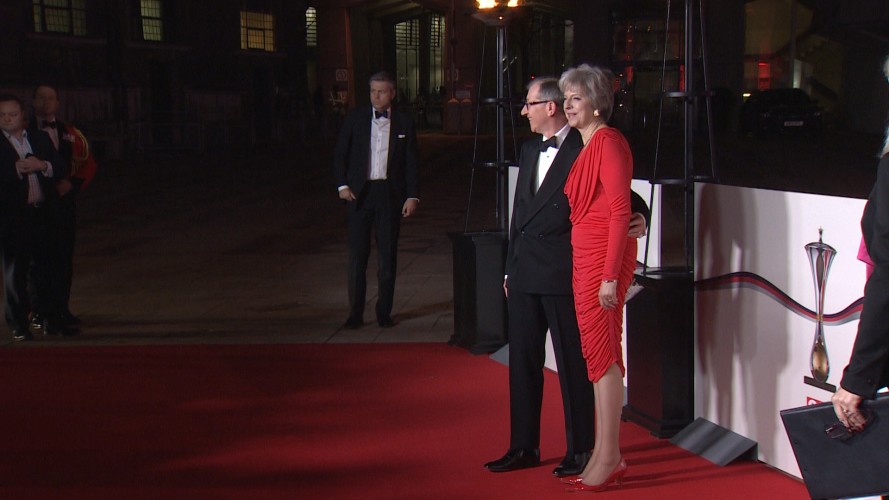 Prime Minister Theresa May At The Millies