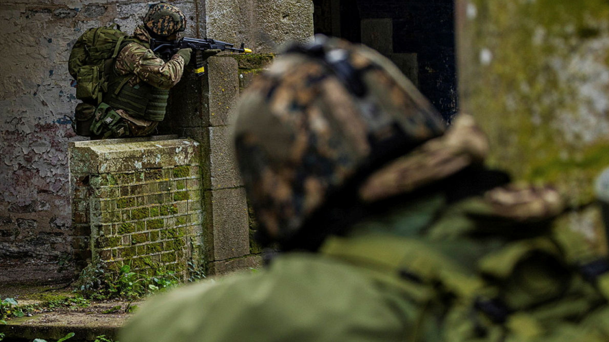 	Ukrainian Marines training in September by UK Armed Forces 