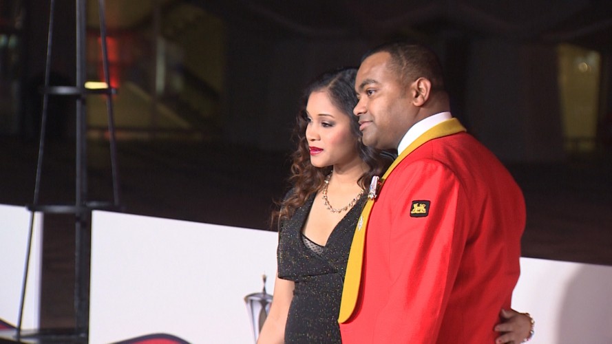 Johnson Beharry VC At The Millies