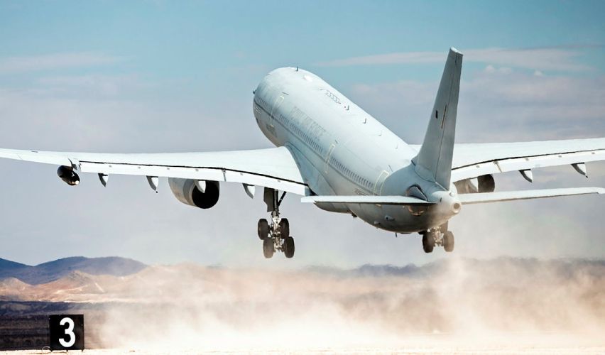Voyager testing tactical expertise on in the Nevada desert on Exercise Red Flag