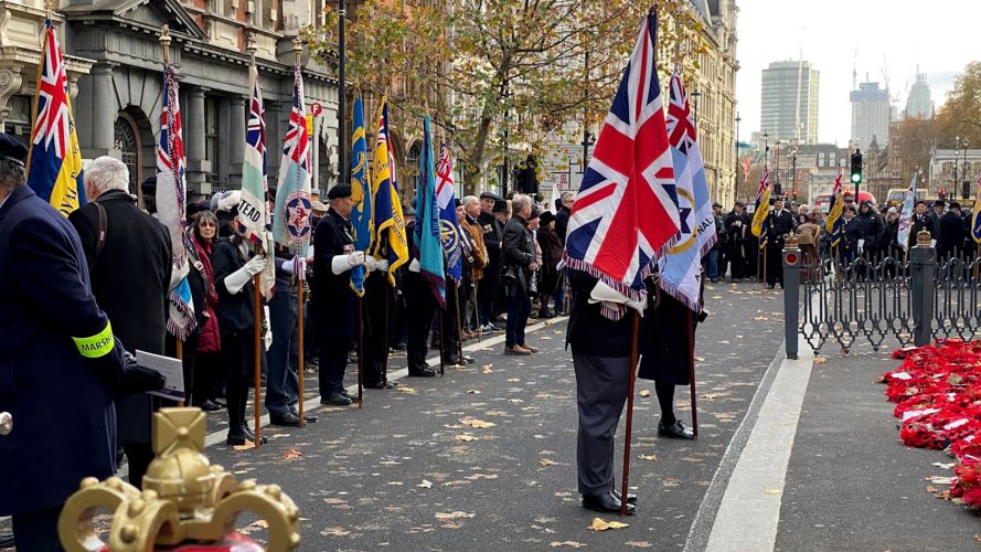 Remembrance: Jewish community holds parade at The Cenotaph