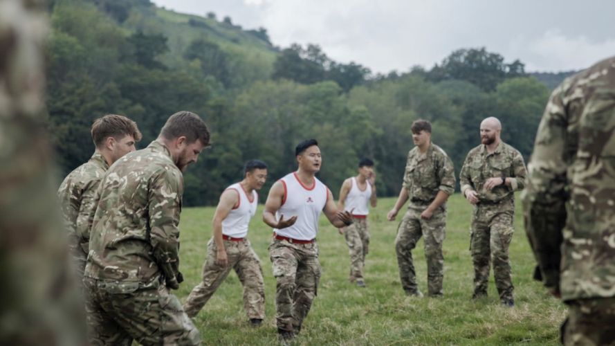 Harlequins rugby team take on Gurkhas' gruelling 72-hour training camp
