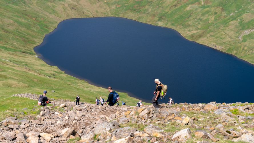 Hundreds of people took part in the Cumbrian Challenge