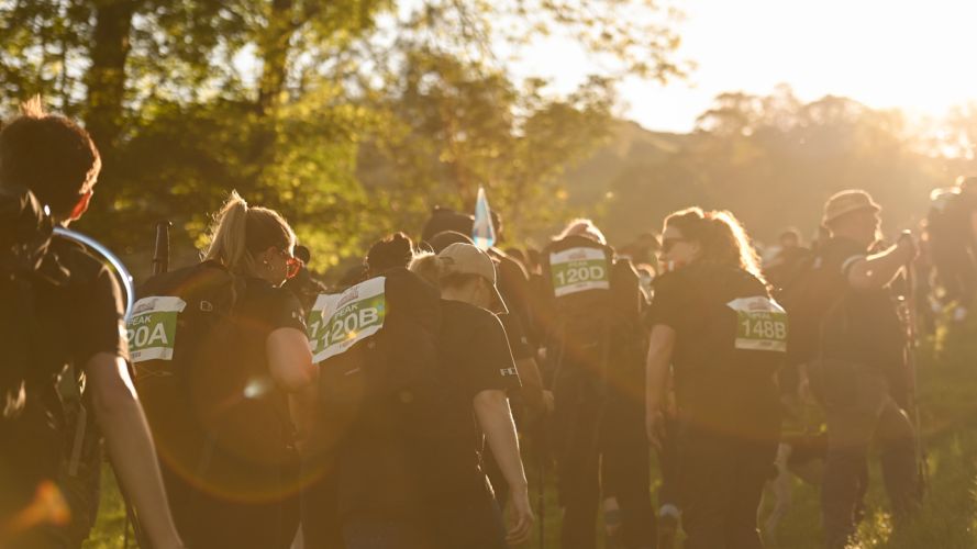 Incredible weather complimented the Cumbrian Challenge (Picture: WWTW)