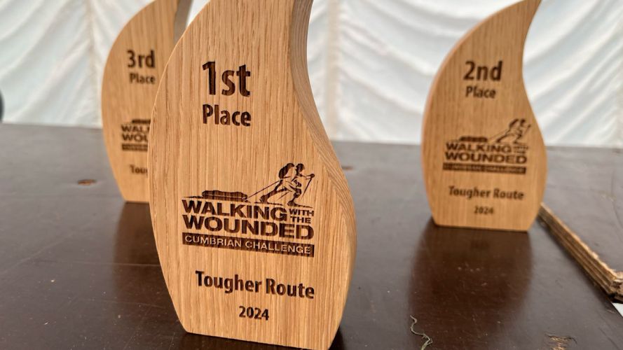 The teams received medals and some were presented with trophies in the Cumbrian Challenge