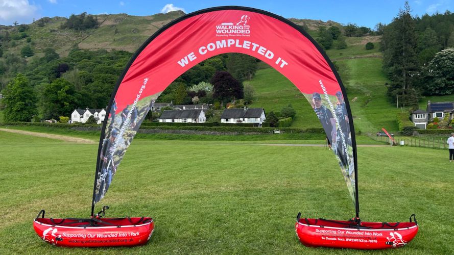The Cumbrian Challenge had either Peak, Tough or Tougher routes to pick from