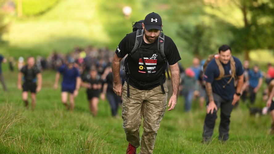 Nearly half of the people involved in the Cumbrian Challenge had a connection with the military (Picture: WWTW)