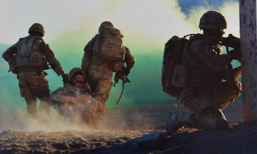 The RN Amateur Photographer of the Year Award - Awarded to the best portfolio of 2 Service-related photographs submitted by an individual. Winner: Sergeant Richard Harley RM