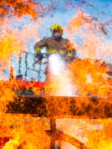 Fire Fighter by Ian Forshaw.