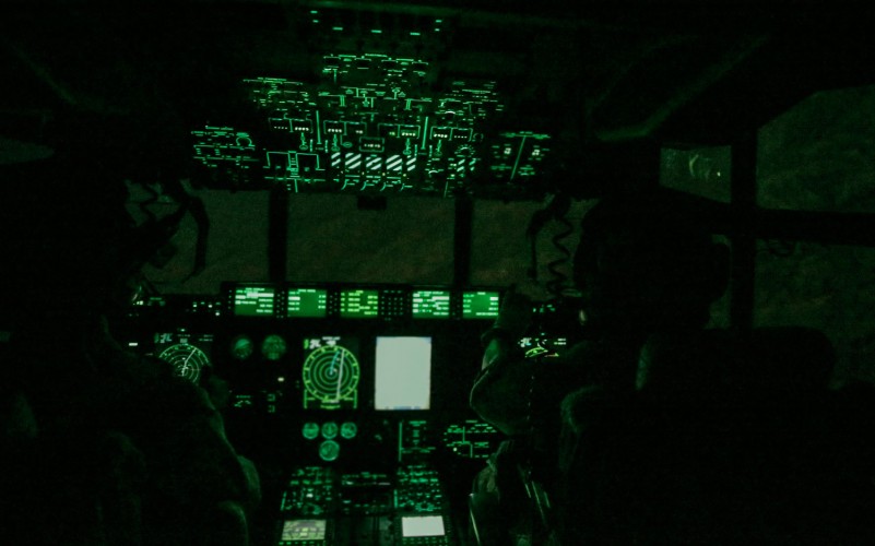 The Aircrew of the RAF Hercules aircraft over northern Iraq