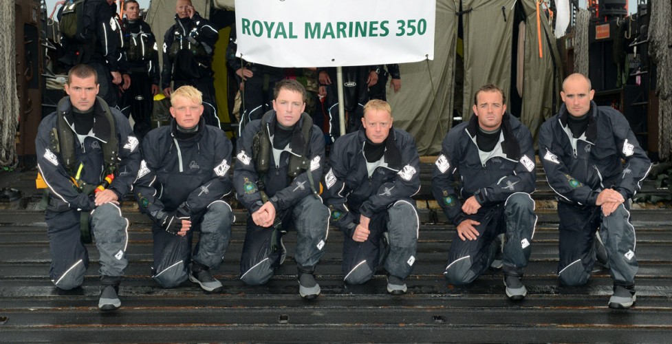 Among senior military officers greeting the team were Deputy General Royal Marines Brigadier Bill Dunham and Naval Secretary Rear Admiral Jonathan Woodcock.
 
The RM1664 Challenge started on February 4. The last phase – a 1664 km run across England, Wales and Scotland – starts on May 26 at the RM Museum and ends in London on July 25.