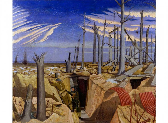 Oppy Wood by John Nash.
Copyright Imperial War Museum