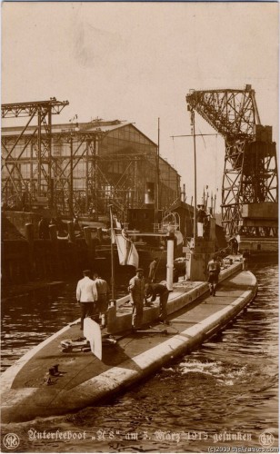 Photo of the U-8 crew before departure to England - (c) Frankes.com