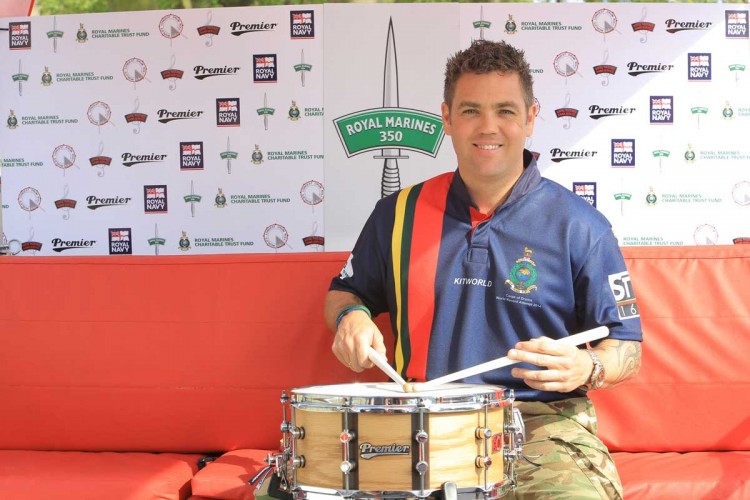 Image of Cpl John Summer, from the Royal Marine Band Portsmouth.