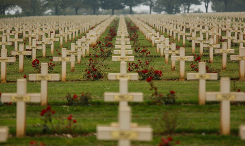 WW1 graves