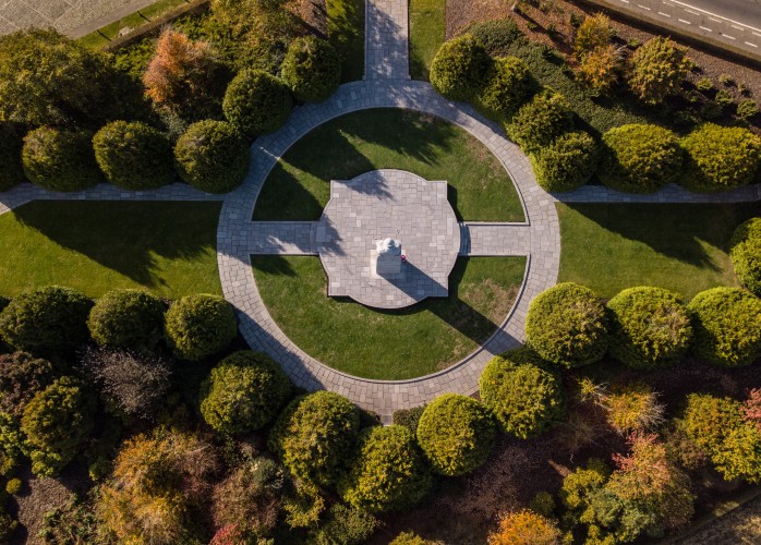 Aerial Pictures Reveal Landscape Still Scarred By WW1