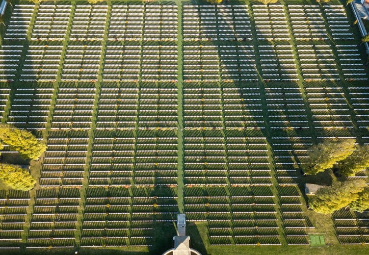 Aerial Pictures Reveal Landscape Still Scarred By WW1