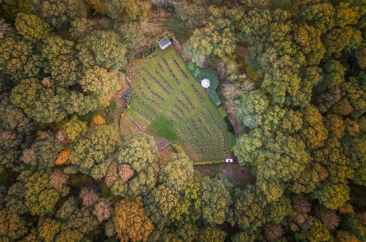 Aerial Pictures Reveal Landscape Still Scarred By WW1