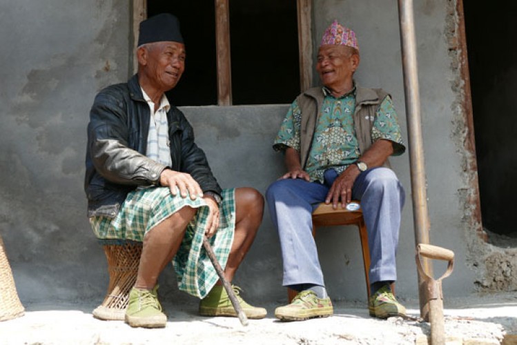 Gurkha brothers Kul and Gunga Bahadur Gurung
