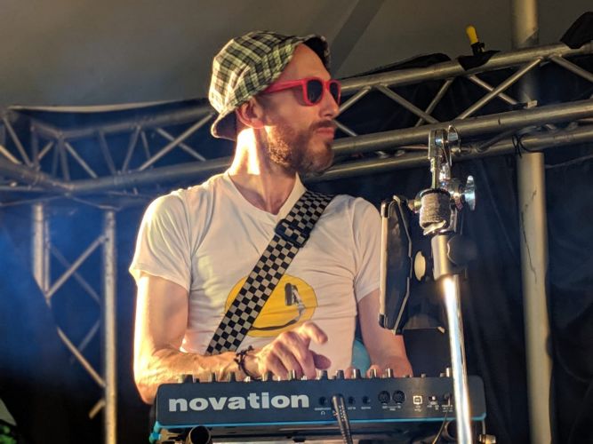 Rock The 90s on stage for CSE at RAF Marham