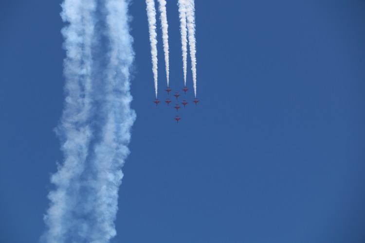 RAF Red Arrows Llandudno Armed Forces Day Alex Griffiths Forces News