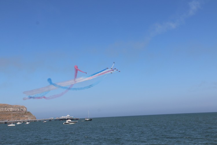 RAF Red Arrows Llandudno Armed Forces Day Alex Griffiths Forces News