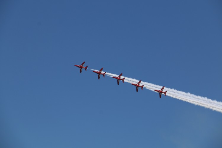 RAF Red Arrows Llandudno Armed Forces Day Alex Griffiths Forces News