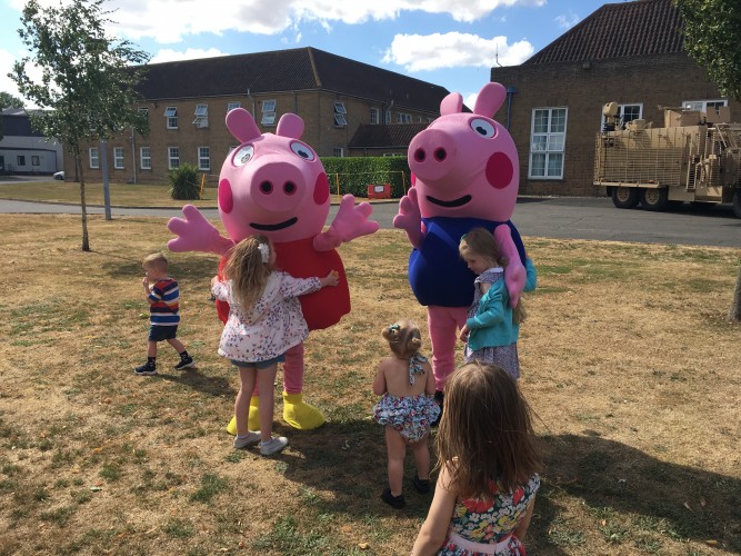 Peppa and George Pig
