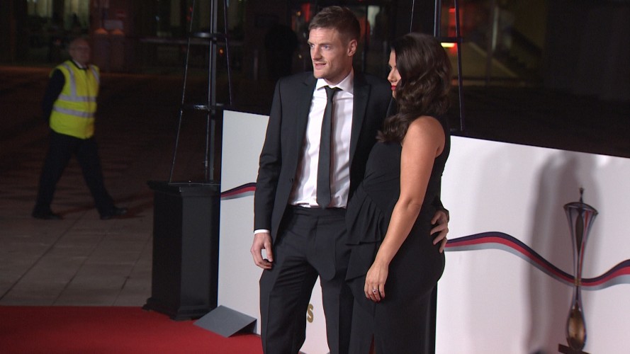 Jamie Vardy At The Millies