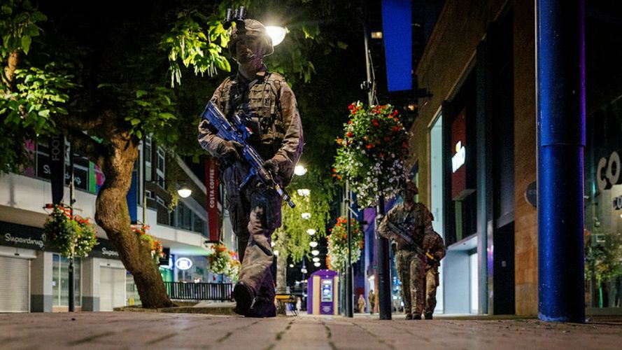 LIVEX 23 is an Experimentation and Trials Group activity which took place in both the urban and rural domains around the Swindon area (Picture: MOD).