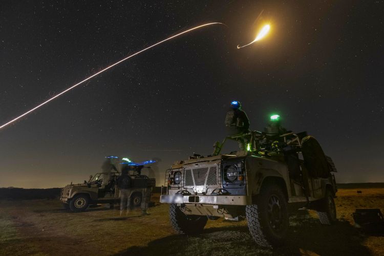 Pathfinder troops from the British Army conduct training for overt combat scenarios (Picture: Cpl Houghton, British Army).
