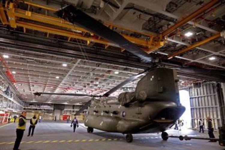 HMS Queen Elizabeth Arrives in Gibraltar