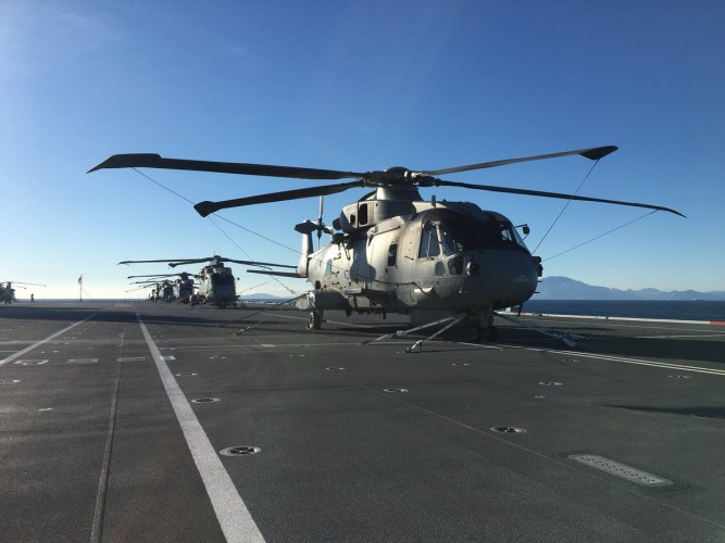 HMS Queen Elizabeth Arrives in Gibraltar