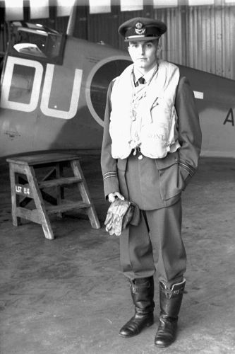 Scott said “it feels a bit surreal” as he wears the uniform worn in 1940