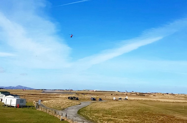Red Arrows Crash [Pic: Deno James]