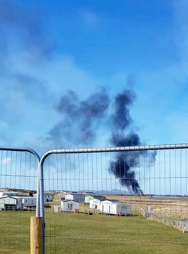 Red Arrows Crash [Pic: Deno James]