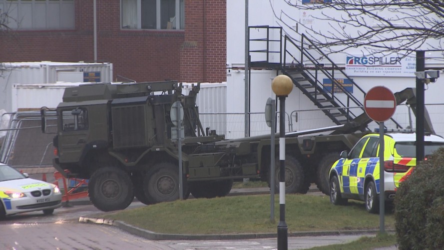 Military Assist Police In Russian Spy Investigation