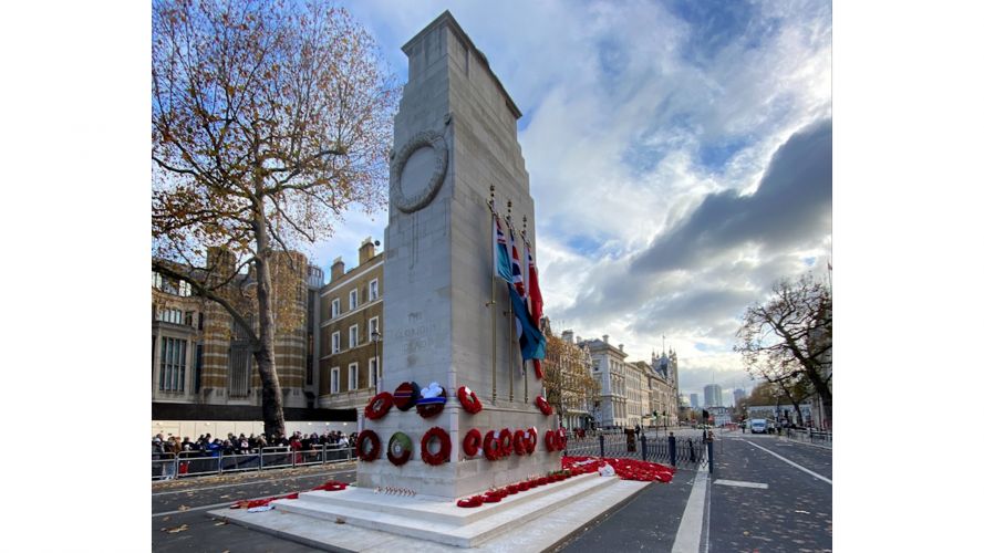 Remembrance: Jewish community holds parade at The Cenotaph