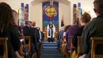 A short commemorative service was held at St Barbara’s Church
