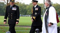 Left, Commodore Sam Shattock, the head of the RFA , praised the "quiet professionalism" shown by generations of sailors