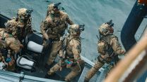 Alongside Danish and Faeoese forces, the commandos practised maritime interdiction operations drills