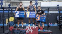 Meanwhile, William Woods won the men's category, with Harleigh Abbot and Pete Todd placing second and third (Picture: RAF)