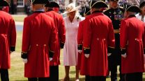 Queen Camilla attends Chelsea Pensioners Founder's Day
