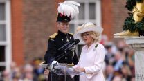 Queen Camilla attends Chelsea Pensioners Founder's Day