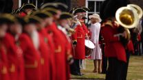 Queen Camilla attends Chelsea Pensioners Founder's Day