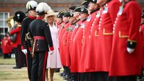 Queen Camilla attends Chelsea Pensioners Founder's Day