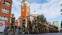 ttalion, The Princess of Wales’s Royal Regiment (1 PWRR) homecoming parade (Picture: MOD)