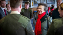 05112025 Princess Anne 2 SCOTS meeting CREDIT ARMY