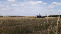 A deployed drone unit set up in Salisbury Plain (Picture: Royal Navy)