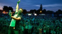 Pat Monahan Comperes RAF Marham Gig 